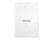 Bloc-notes - Format A4 21 x 29.7 cm - Rhodia - 160 pages lignées - Blanc