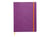 Carnet - 19 x 25 cm - Rhodiarama - Rhodia - 160 pages lignées - Violet