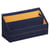Corbeille à courrier - RHODIA Rhodiarama Home Office - 2 compartiments - bleu nuit
