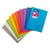 1 cahier polypro à spirales - Format A4 21 x 29.7 cm - Koverbook - Clairefontaine - 160 pages petits carreaux - Coloris assortis