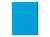 Cahier piqué Clairefontaine - Bleu - 17 x 22 cm - Koverbook - 96 pages grands carreaux