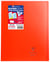 Cahier piqué - 24x32cm - Koverbook Blush - Clairefontaine - 96 pages grand carreaux - Rouge