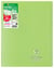 Cahier piqué Clairefontaine - Vert - 24 x 32 cm - Koverbook - 96 pages grands carreaux