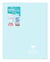 Cahier piqué Clairefontaine - Bleu Givré et Corail - 24 x 32 cm - Koverbook Blush - 96 pages grand carreaux