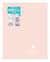 Cahier piqué Clairefontaine - Rose poudré et Menthe - 24 x 32 cm - Koverbook Blush - 96 pages grands carreaux