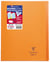 Cahier polypro transparent - Format 24 x 32 cm - Koverbook - Clairefontaine - 96 pages - Orange
