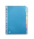 Lot de 6 intercalaires Oxford - A4 - Color Life - Carton