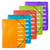 1 Trieur - 6 compartiments - A4 Plus - School Life -  Oxford  - Coloris assortis