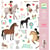 Stickers Chevaux - Djeco - 160 pièces