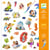 Stickers Sirène - Djeco - 160 pièces