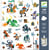 160 stickers chevalier