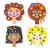 Créer avec des stickers : Coiffeur - Djeco