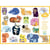 Gommettes Maman bébés - Djeco - 100 pièces