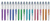 Stylo bille 4 couleurs BIC -  Shine - Modèles aléatoires - Bleu, rouge, vert, noir - Pointe moyenne - Vendu à l'unité