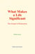 What Makes a Life Significant - The Gospel of Relaxation