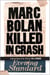 Marc Bolan Killed in Crash