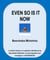 Even so is it Now - Written Sermons, #1