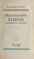 Mademoiselle Simon - Professeur adjoint