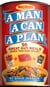A Man, A Can, A Plan - 50 Great Guy Meals Even You Can Make!: A Cookbook