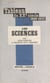 Les sciences - Les sciences mathématiques, les sciences biologiques, les sciences physico-chimiques