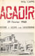 Agadir, 29 février 1960 - Histoire et leçons d'une catastrophe