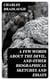 A Few Words About the Devil, and Other Biographical Sketches and Essays