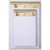 Exacompta L'Esprit Paris FAF No.3 - Bloc de bureau - 115 x 185 mm - blanc - uni