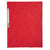 Chemise à élastique 3 rabats A4 carton Exacompta - Rouge - Nature Future
