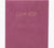 Livre d'or Exacompta - Vieux rose - 21 x 29 cm - Skandi - 140 pages tranche or