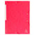 Chemise à élastique 3 rabats A4 - Maxi Capacity - Carton - Exacompta - Rouge