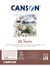 Bloc papier dessin Canson - Blanc - MI-TEINTES® 24 x 32 