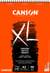 Carnet d'esquisses Canson XL - Reliure à anneaux métalliques - A3 - 120 feuilles - ivoire