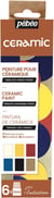 Set d'initiation céramique Pébéo Ceramic - 6 x 20 ml