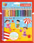 Lot de 18 crayons de couleur pointe moyenne + 1 taille-crayons - STABILO - Couleurs assorties - Trio