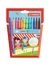 Lot de 12 feutres de coloriage pointe moyenne - STABILO - Couleurs assorties - Power