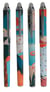 Effacink métal INK "Tropiques" 4 designs assortis 