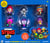 8 figurines Brawl Stars 4,5 cm - Pack C
