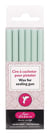 Blister 6 bâtons de cire et pistolet vert menthe