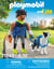 Playmobil - Homme sportif avec Border Collie - 71740