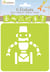 6 Pochoirs - robots - Avenue Mandarine