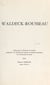Waldeck-Rousseau - Thèse pour le Doctorat ès lettres présentée à la Faculté des lettres et sciences humaines de l'Université de Paris