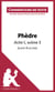 Phèdre de Racine - Acte I, scène 3 - Commentaire et Analyse de texte