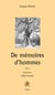 De mémoires d'hommes
