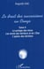 Le droit des successions au Congo - Tome II