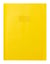 Protège-cahier Clairefontaine - Jaune -  24 x 32 cm - Calligraphe - Grain madras