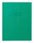 Protège-cahier+Marque-page Grain Madras 22/100ème 24x32 vert + porte étiquette