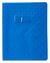 Protège-cahier + Marque-page  + Porte étiquette Clairefontaine - 17x22cm - Bleu - Grain Losange 18/100ème