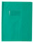 Protège-cahier + Marque-page  + Porte étiquette Clairefontaine - 17x22cm - Vert - Grain Losange 18/100ème
