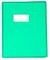 Protège-cahier Clairefontaine - Cristal Luxe - PVC - Vert - 17 x 22 cm