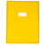 Protège-cahier Clairefontaine - Jaune - 24 x 32 cm - Cristal Luxe